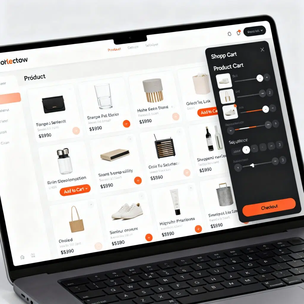 Exemple de site e-commerce